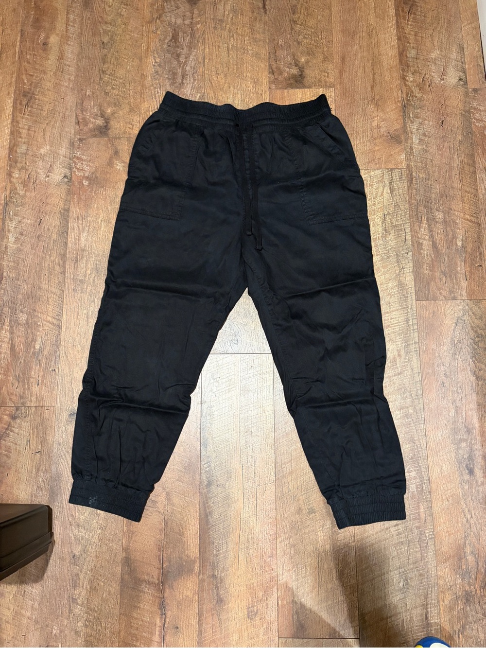 a new day Black Elastic Waist Jogger Pants